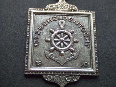 Wandelsportvereniging Volharding Overschie, 13e zeeheldentocht 1970